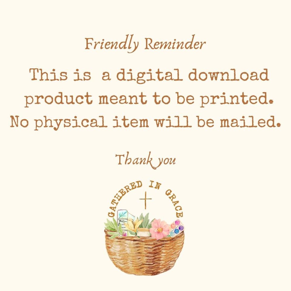 Saint Therese of Lisieux Little Flower Catholic Art Prayer Faith Journal Junk Journal Printable PDF Digital Download, 8x10, 5x7, standard TN